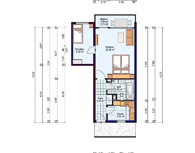Апартаменты Haus Weitblick Lia Фленсбург